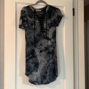 tie dye boutique dress